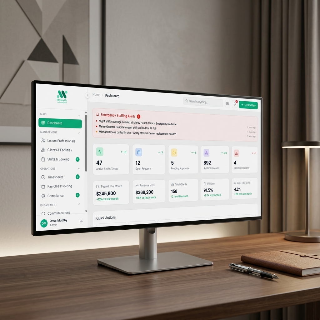 Locum — Healthcare Shift Booking